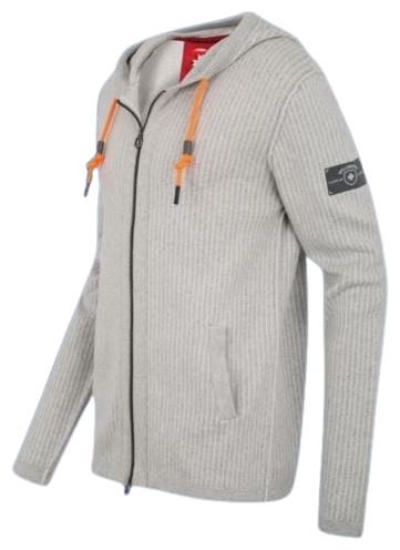 Кардиган мужской Wellensteyn Herren Jacke 002 (L, Heathergrey/Cocos)