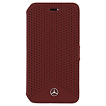 Чехол Mercedes Pure Line Booktype Leather Perforated для iPhone 6 / 6s - Red - изображение