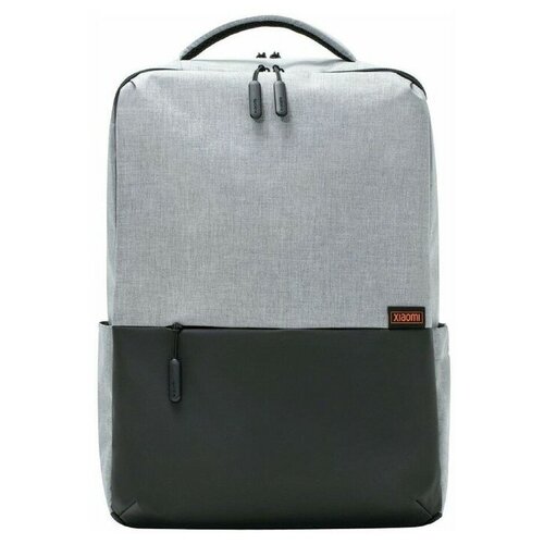 рюкзак xiaomi commuter backpack 15 6 light gray bhr4904gl Рюкзак для ноутбука Xiaomi Commuter Backpack (BHR4904GL), до 15.6, 2 отделения, 21 л, серый