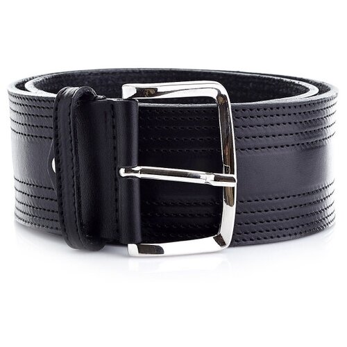 фото Ремень широкий с декоративной строчкой jijil ru 90 / eu 90 / l