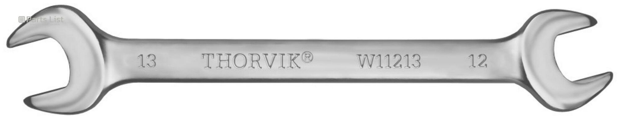 Ключ гаечный рожковый серии ARC, 10x13 мм Thorvik W11013 - фотография № 1