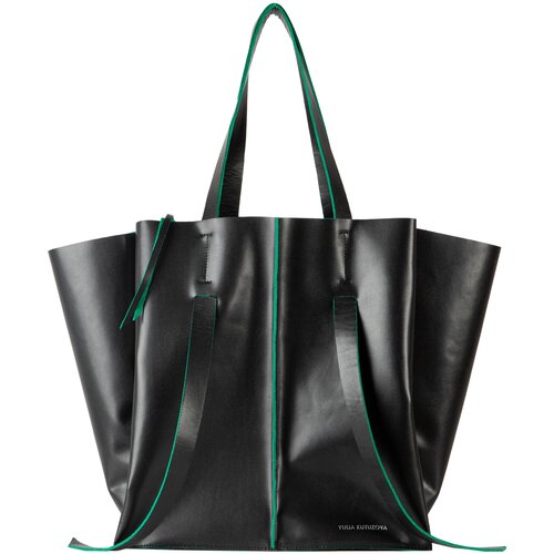 Сумка ANGEL black and green от YULIA KUTUZOVA