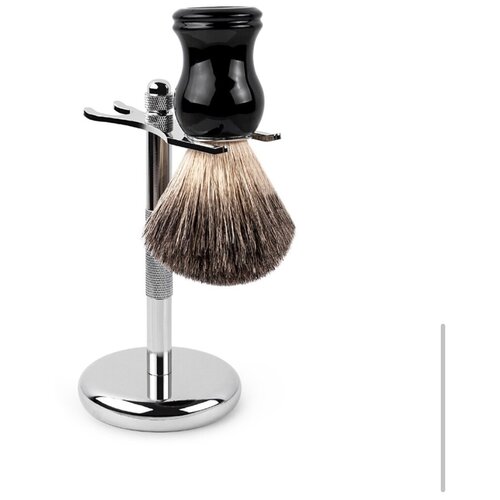 Помазок для бритья Qshave / Помазок / Помазок для бритья / Кисточка для бритья