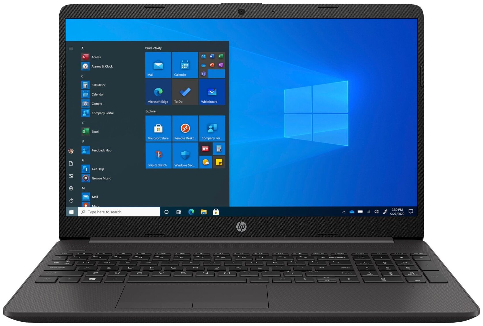 Ноутбук HP 250 G8 Core i3 1115G4 8Gb SSD256Gb Intel UHD Graphics 156 IPS UWVA FHD 1920x1080 Windows 10 Professional 64 dksilver WiFi BT Cam