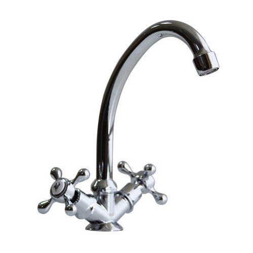 Смеситель для кухни 1/2 рез T.MARKT 041-2006 Крест п\гайку