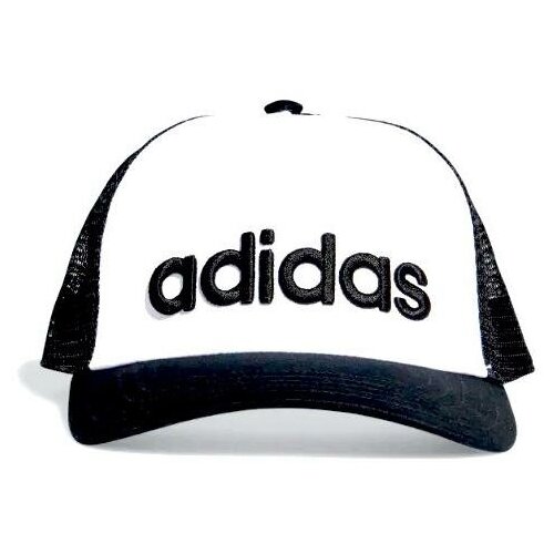 фото Кепка adidas curved trucker р.osfm (58-60) (белый-черный) ge1162