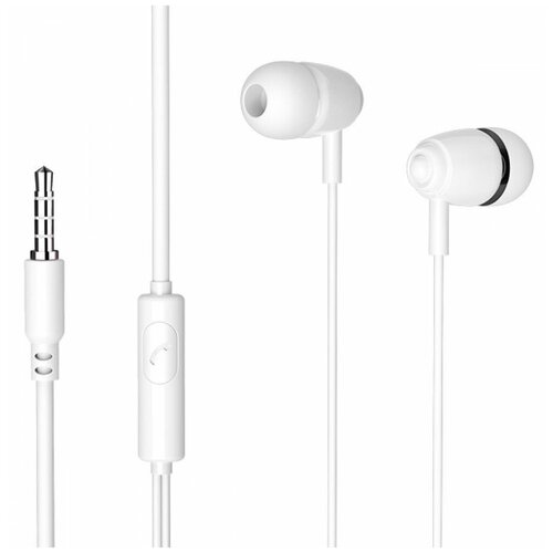 Наушники внутриканальные c микрофоном Perfeo ALTO-M белые PF_C3191 15600₽