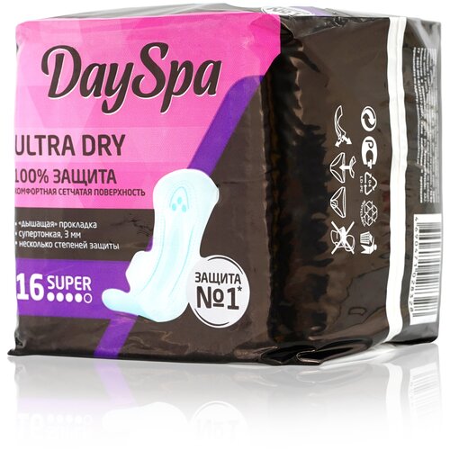 Женские гигиенические прокладки Day Spa Ultra Super Plus 16 шт.