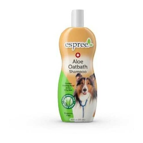 Espree Шампунь с алоэ и протеинами овса для собак, Aloe Oatbath Medicated Shampoo, 591мл