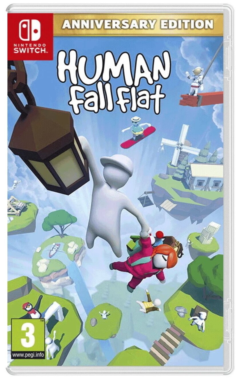 Игра для Nintendo Switch Human Fall Flat - Anniversary Edition