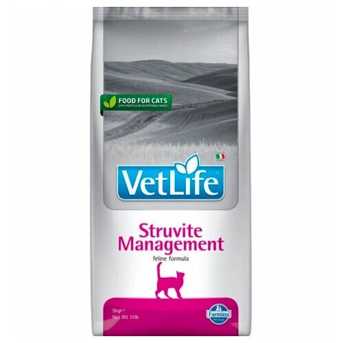 Farmina (Фармина) Vet Life Cat Struvite Management 5кг х 2шт при МКБ сухой для кошек