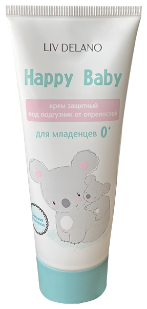 Крем под подгузник с первых дней жизни, серия Happy baby 75 мл LivDelano
