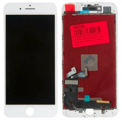 display дисплей для apple iphone 6s plus в сборе с тачскрином и монтажной рамкой черный Дисплей в сборе с тачскрином и монтажной рамкой для Apple iPhone 7 Plus Tianma, белый