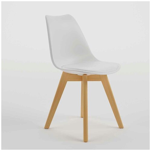 Мягкий кухонный стул из эко-кожи. Комплект из 2-х штук