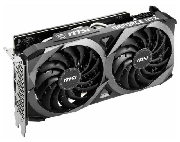 Видеокарта MSI GeForce RTX 3070 VENTUS 2X OC 8ГБ GDDR6 OC RTX 3070 VENTUS 2X 8G OC LHR