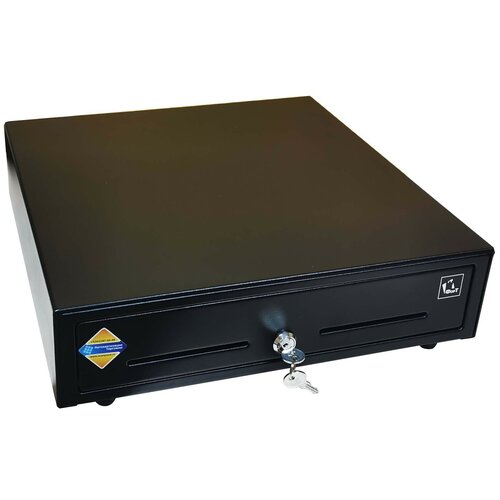 Денежный ящик Форт 5K черный