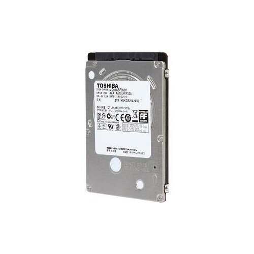 Toshiba Жесткий диск NBook HDD 25 500Gb SATA-III Toshiba SSHD 8Gb SLC NAND 32Mb 5400rpm MQ01ABF050H 272700₽