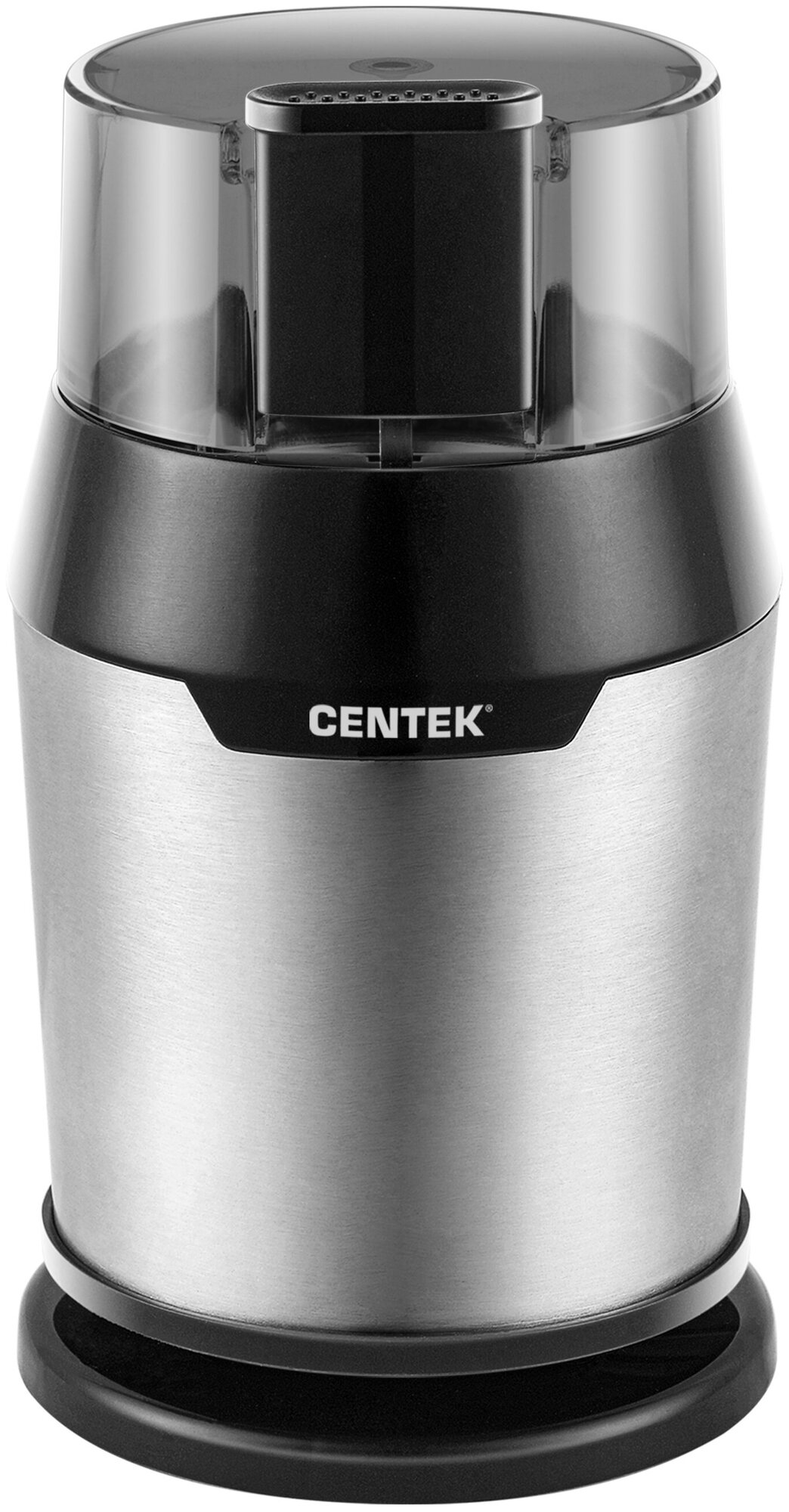 Кофемолка Centek CT-1362, серый металлик, черный
