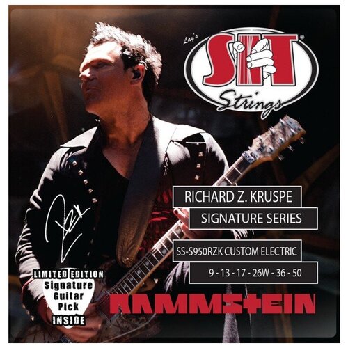 SIT SRZK-950 POWER WOUND Rammstein Signature set струны для электрогитары (9-13-17-26-36-50)