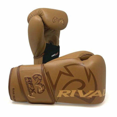 Перчатки боксерские RIVAL RFX-GUERRERO-V BAG GLOVES - HDE-F, 10 унций, коричневые