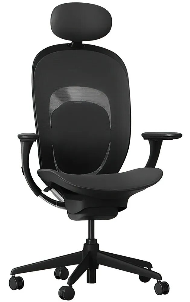 Компьютерное кресло Xiaomi YMI офисное, обивка: текстиль, цвет: черный