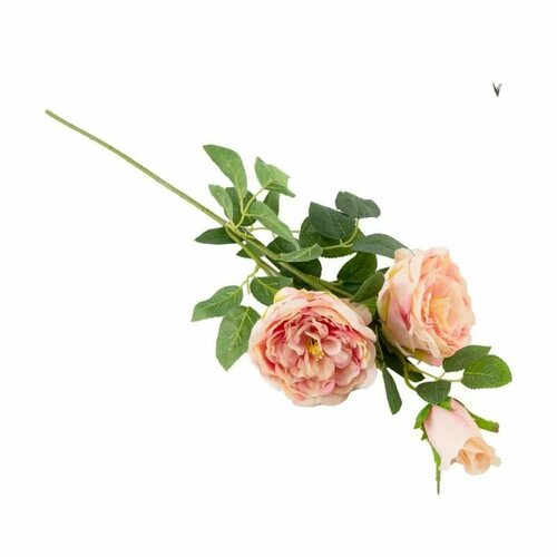 Цветок искусственный Пионовидная роза Искусственное декоративное растение Сухоцвет Прованс Сканди Сувенир 949₽