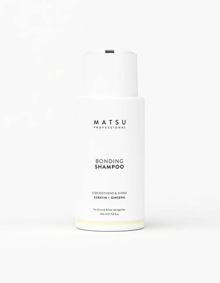 MATSU Bonding Shampoo Шампунь для волос женский укрепляющий восстанавливающий 350 мл