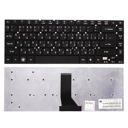 Клавиатура для Acer NSK-R50BW 1D русская, черная