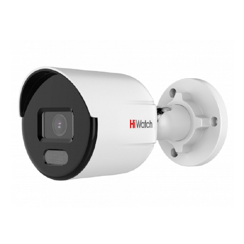 IP камера видеонаблюдения HiWatch DS-I250L(C) (4 мм) ColorVu видеокамера ip hiwatch ds i250l b 4 mm 2мп уличная цилиндрическая с led подсветкой до 30м и технологией colorvu 1 2 8 progressive scan cmos матри