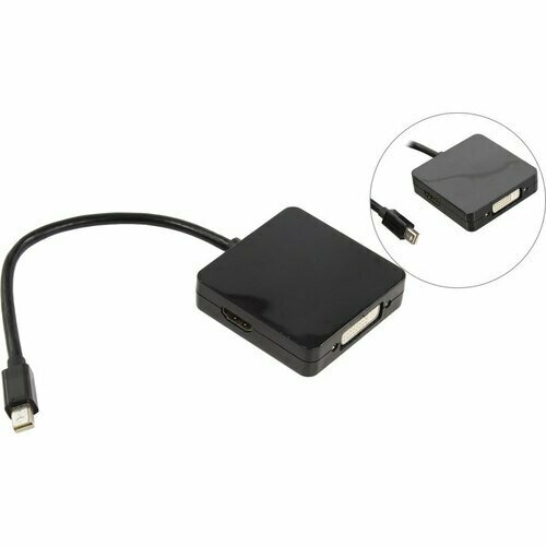 Переходник miniDisplayPort -> HDMI/DVI/DisplayPort Orient C305B переходник displayport minidisplayport l pro