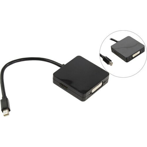 Переходник miniDisplayPort -> HDMI/DVI/DisplayPort Orient C305B