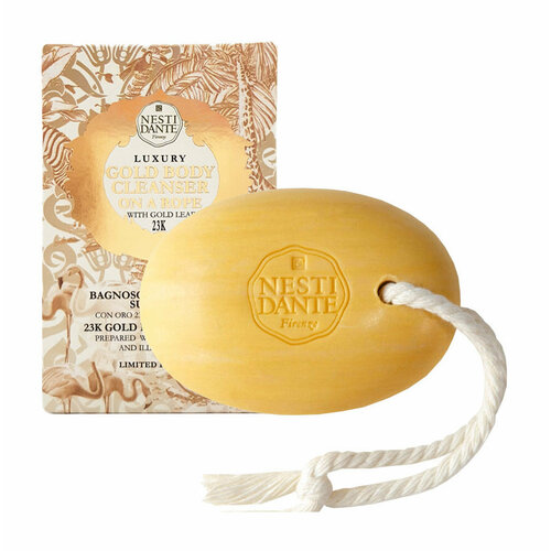 мыло nesti dante luxury gold body cleanser 150 гр Увлажняющее мыло Nesti Dante Luxury Gold Body Cleanser Soap