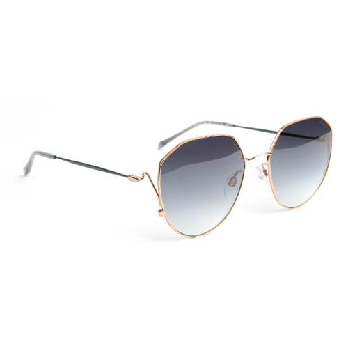 Hickmann, золотой солнцезащитные очки ana hickmann авиаторы с защитой от уф градиентные коричневый