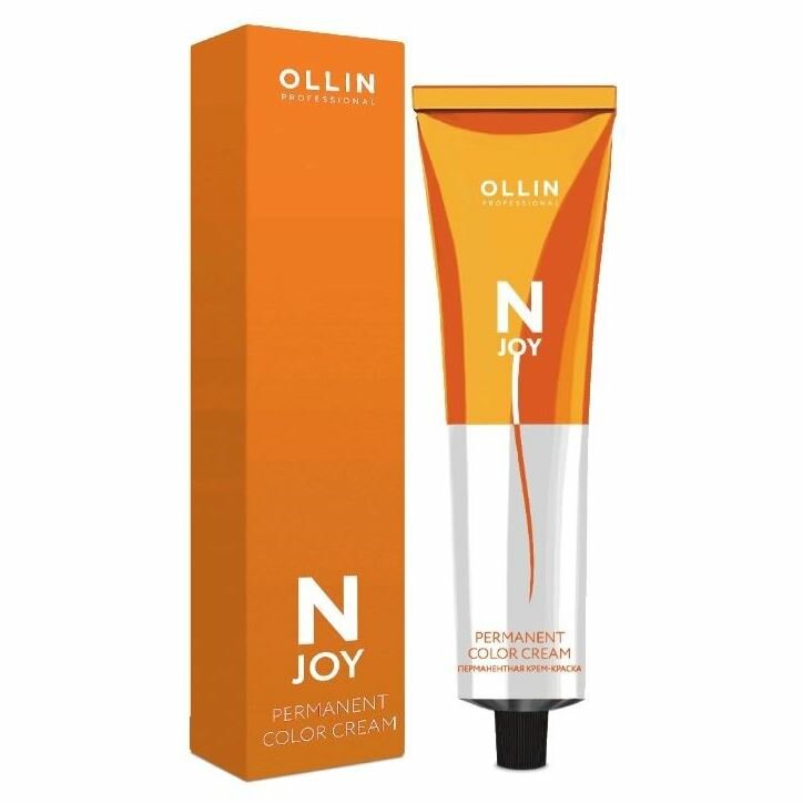 Краска для волос Ollin Professional Color N-Joy Permanent Color Cream, Перманентная краска для волос, 7/77