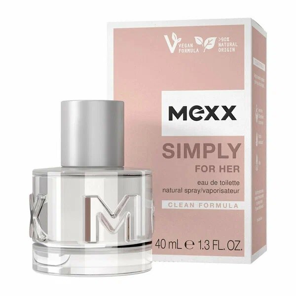 MEXX Simply For Her туалетная вода 40 мл для женщин