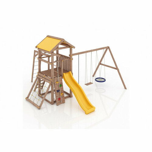 Деревянная детская площадка Король Джулиан