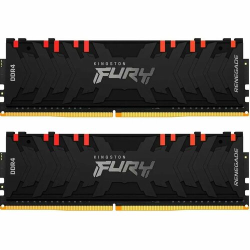 Модуль памяти 16GB Kingston DDR4 4266 DIMM FURY Renegade Black RGB XMP 1056000₽