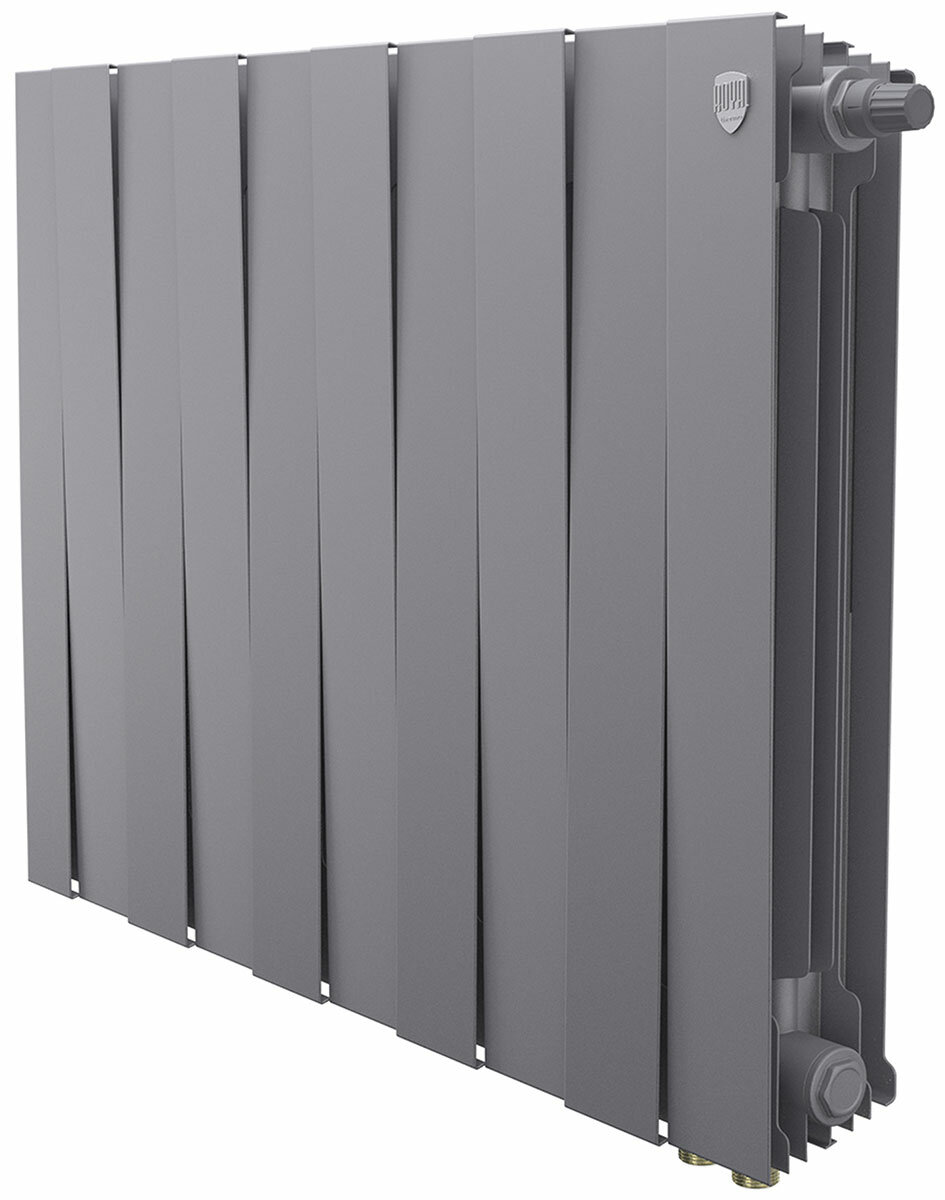 Радиатор Royal Thermo PianoForte 500 Silver Satin VDR80 - 10 секций