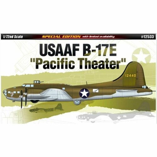 12328 academy бомбардировщик b 25d pacific theatre 1 48 Academy сборная модель 12533 USAAF B-17E Pacific Theater 1:72