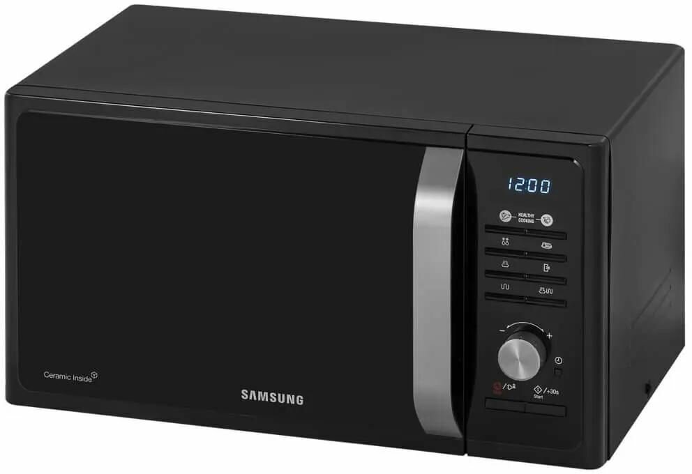 Микроволновая печь Samsung MS23F301TAK/BA, 800Вт, 23л, черный