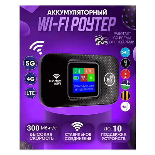 Карманный мини Wi-Fi Роутер 2200₽