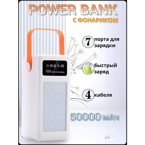 Пауэрбанк для телефона Power Bank повербанк для андроид 3400₽