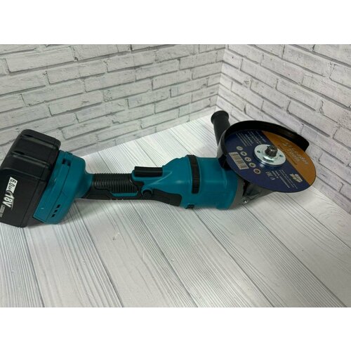 Болгарка аккумуляторная 18 V УШМ аккумуляторная в кейсе 2 АКБ перчатки 6791₽