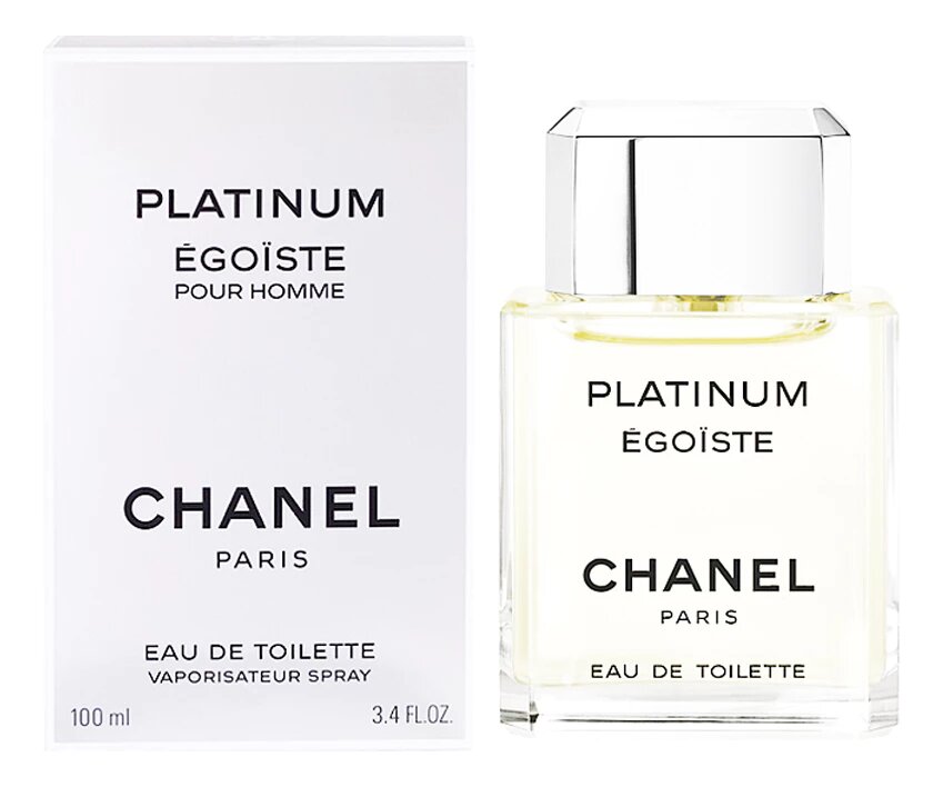 Туалетная вода Chanel "Egoiste Platinum", 100 мл, мужская, древесный пряный аромат