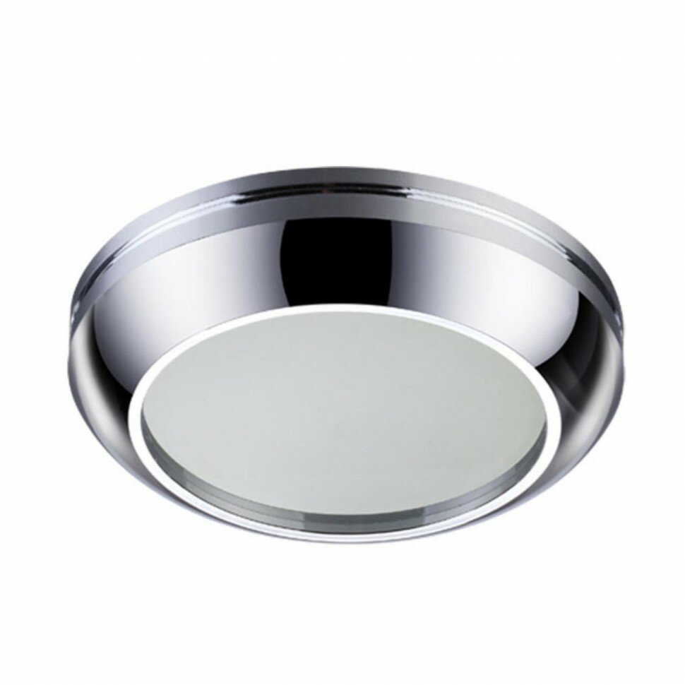 Novotech 370386 SPOT NT18 336 хром Встраиваемый светильник GX5.3 50W 12V DAMLA