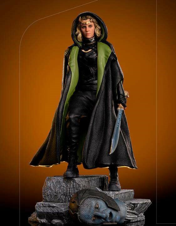 Коллекционная фигурка Iron studios 1/10 Loki Sylvie variant (Айрон Студиос Локи - Сильвия, 18 см)