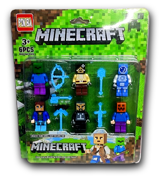 Мини-фигурки Minecraft