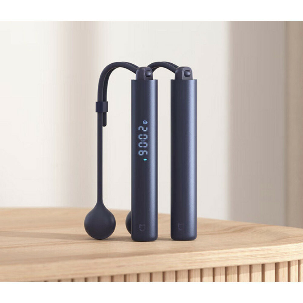 Умная скакалка Xiaomi Mijia Smart Skipping Rope XMSR-P803 синяя, версия CN: ежедневное использование