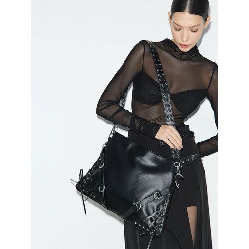 Сумка тоут Lera Nena черный графит 13079₽