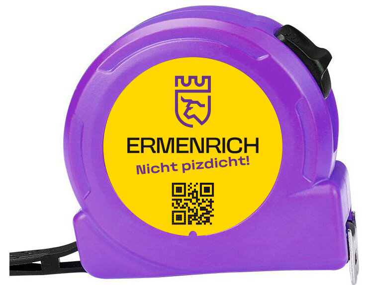 Рулетка Ermenrich Reel SB30 «Nicht Pizdicht!» — фото 1